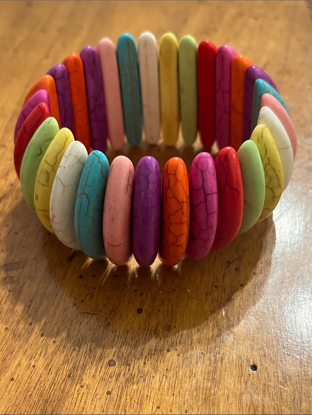 Dyes Howlite Stretch bracelet